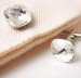 2011 New Design White Crystal Cufflinks