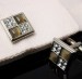 Fashion Crystal Cufflinks