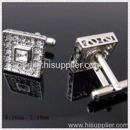 Men's Crystal Cufflinks