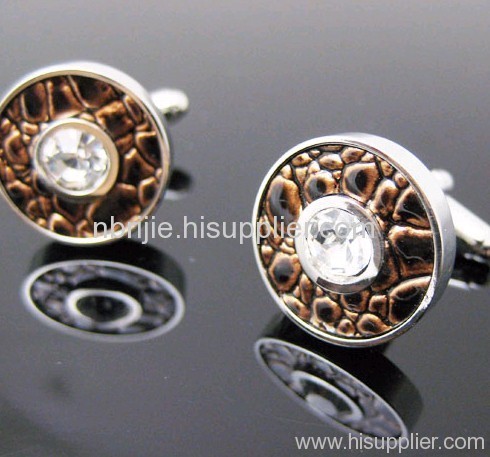 Men's Crystal Cufflinks