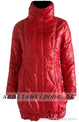 women's long down coat