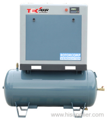 Screw Air Compressor With Tank hot sale