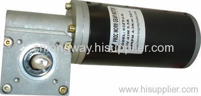 PM DC WORM GEAR MOTOR