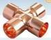 Equal Cross copper fitting