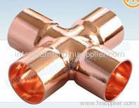 Equal Cross copper fitting