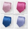 100% Silk Woven Solid Satin Neck tie