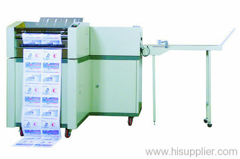 Pressure sensitive Form Mailer folder sealer