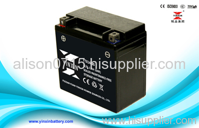 12V14AH motorcycle lead acid battery