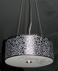 fabric pendant lamp