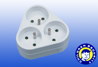 3outlet Universal AC Power Adapter