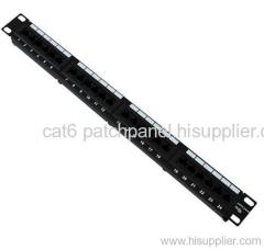 24/48 ports patch panels