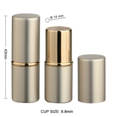 Mini size high quality alminum lipstick container