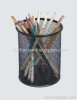 Mesh pencil cup holder