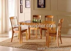 dining table and chair set