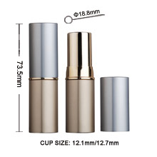 special shape Metal Lipstick Pipe