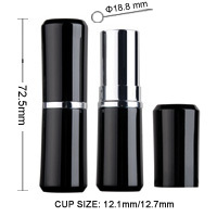 special horn bugle shape lipstick container