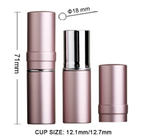 Aluminum Lipstick Vessel