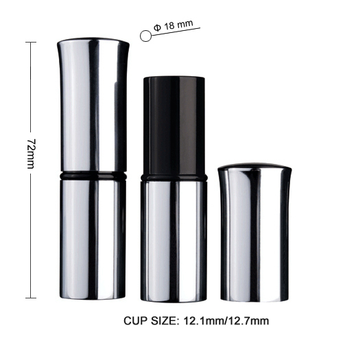 cosmetic packaging aluminum lipstick container