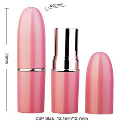 spray painting aluminum lipstick container