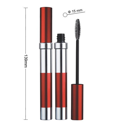 wide band aluminum mascara container
