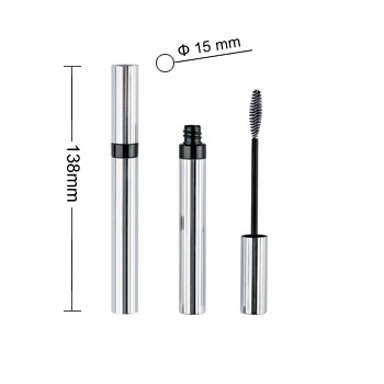 stringing design aluminum mascara container