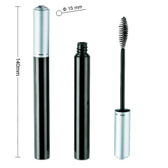 bullet cap aluminum mascara container