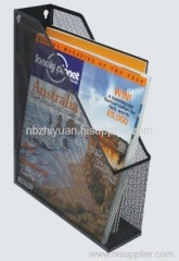 Deluxe Metal mesh Magazine shelf