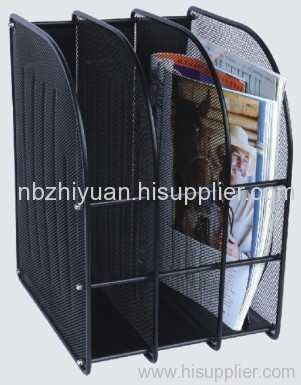 Durable Metal mesh magazine holder