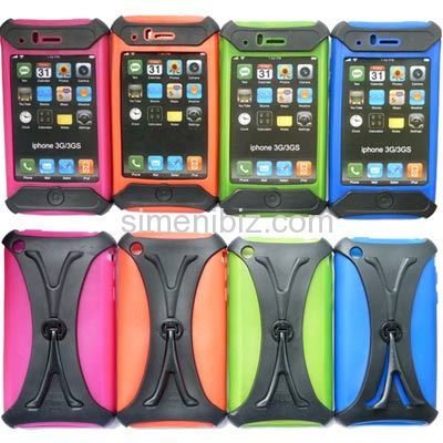 Iphone  Covers  Skins on Tpe Skin Case Cover Stand For Apple Iphone 3g 3gs Selling Leads From