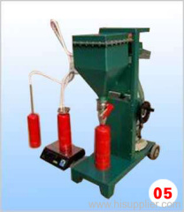 Fire extinguisher powder filling machine