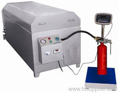 CO2 extinguisher filling machine