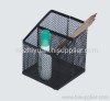 Mesh pencil cup