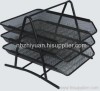 Metal mesh Document tray