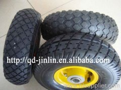 pneumatic rubber wheel