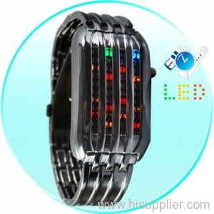 Multicolor LED Watch
