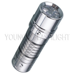 7 LEDs aluminum portable flashlight