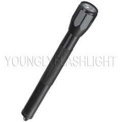 4 LEDs metallic portable flashlight