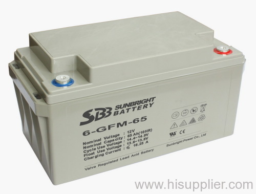 12V65Ah Sealed Lead Acid Battery