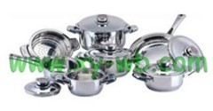 Stainless steel cookware set