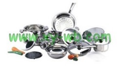 Stainless steel cookware set