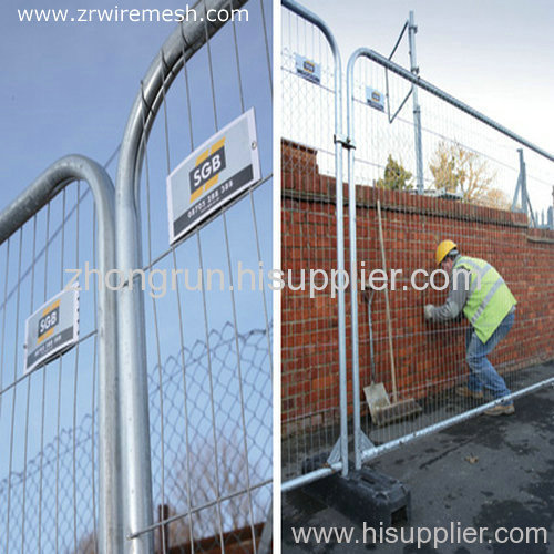 temporary fencing panel