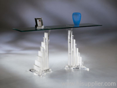 crystal acrylic table