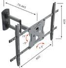 lcd tv wall mount and brackets