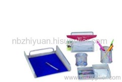 Hot Metal mesh desk set