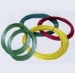 Colored pvc coated wire