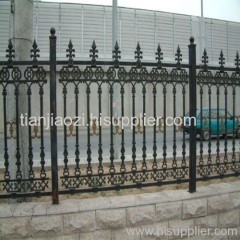 iron fence