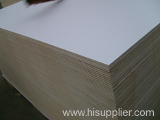 white HPL plywood