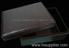 colletion box,leather box, beer packaging box