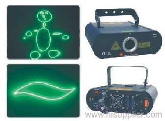 50mW,80mW,100mW,150mW,200mW Single Green Animation Laser ,DMX 512 lighting system