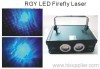 130mW,200mW RGY+3w Led firefly laser equipment+DMX lighting system